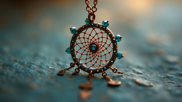 Add a unique touch with dream catcher charms for your jewelry