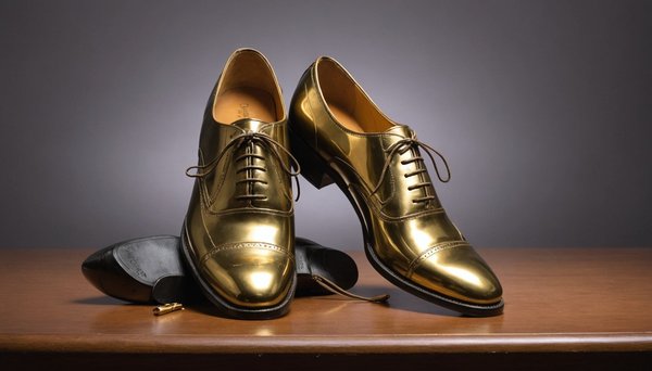 Step up your style: the allure of brass shoes